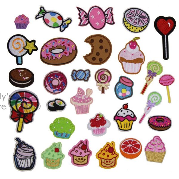 Наклейки "сладости"