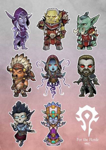 Стикеры Warcraft
