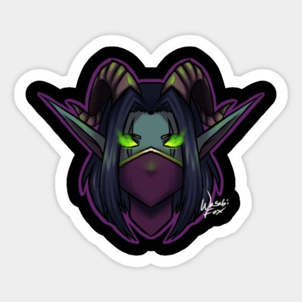 Набор стикеров Warcraft