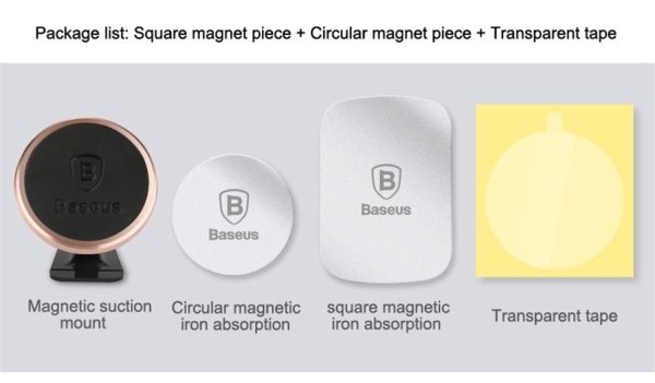 Металлическая наклейка Baseus