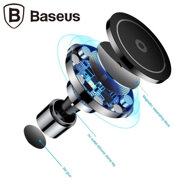 Baseus o-Type car Mount Cable Black