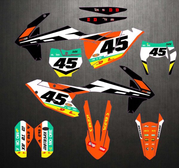 Наклейки на KTM 250 SXF