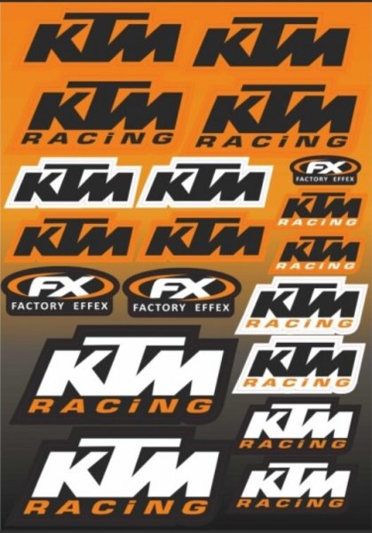 Ready to Race наклейка KTM