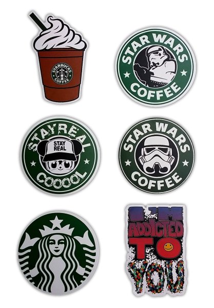 Стикеры Старбакс для печати