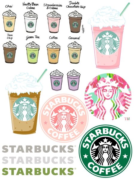 Этикетка кофе Старбакс