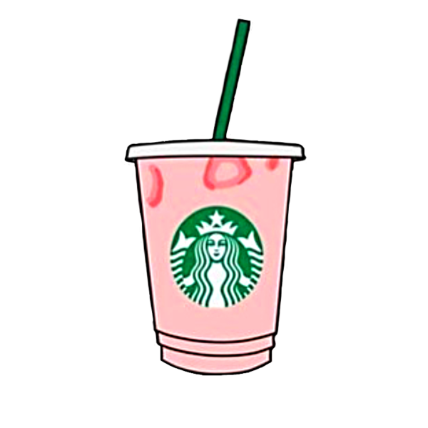 Коктейль Старбакс срисовка