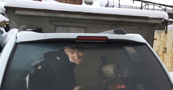 Сергей Бодров наклейка на авто