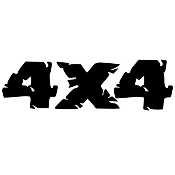 Наклейки на внедорожники 4х4