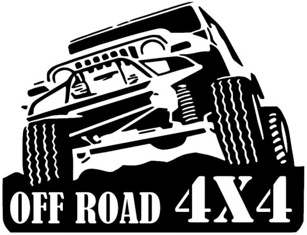 Наклейки off Road 4x4 Нива