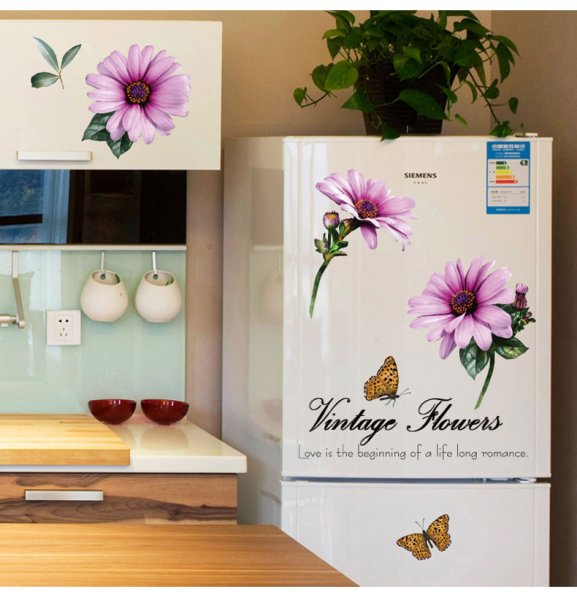 Декор наклейки на кухонные шкафчики