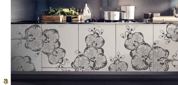 Наклейки на кухонные фасады
