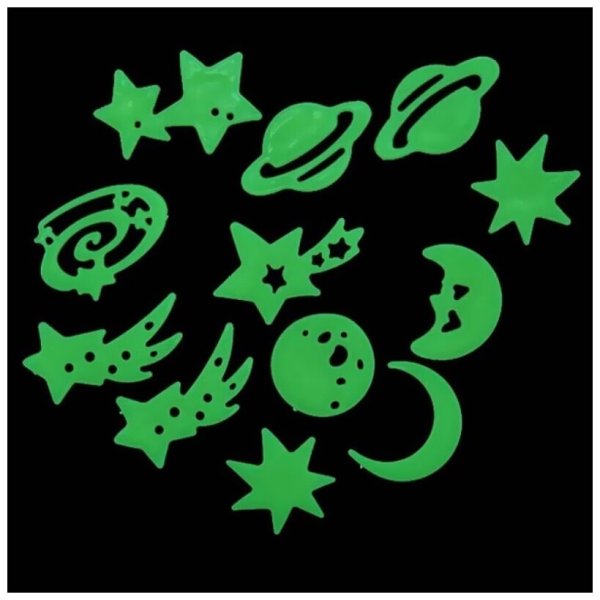 Светящиеся наклейки на стену