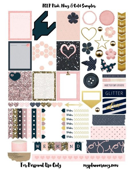 Стикеры для ежедневника