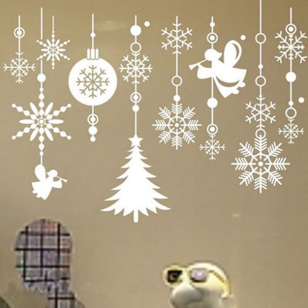 Новогодние украшения на стену