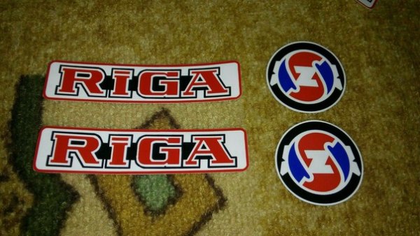 Наклейки на мопед Рига