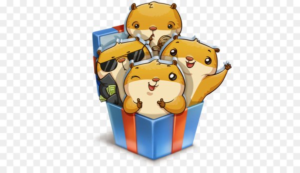 Стикер подарок