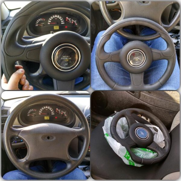 Эмблема Лада на руль ВАЗ 2110