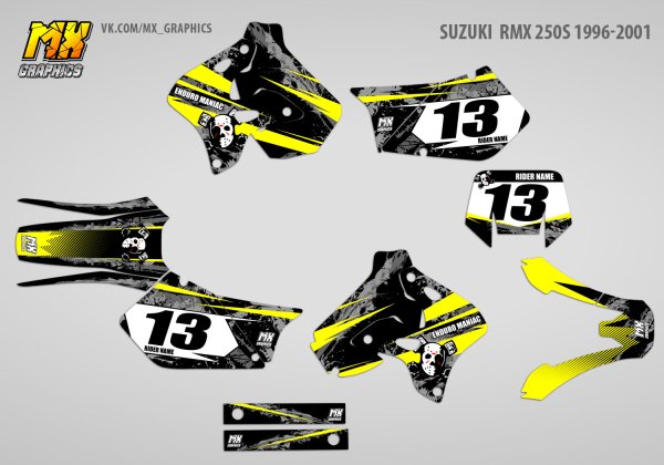 Suzuki GSX 750 Stickers