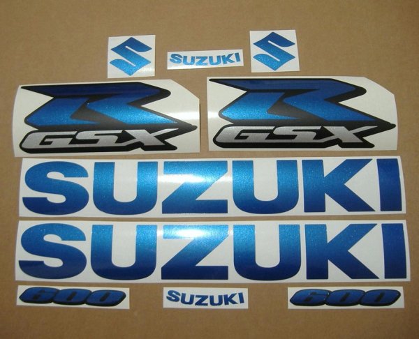Suzuki GSX R 600 наклейки