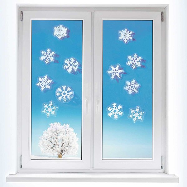 Весеннее украшение витрин