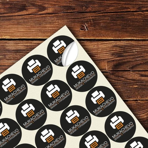 Стикеры с логотипом