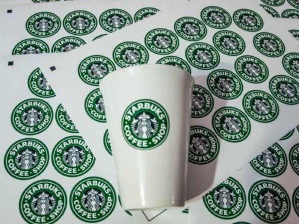 Круглые наклейки