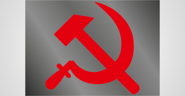 Наклейка серп и молот