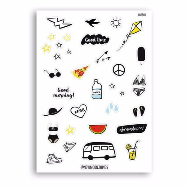 С наклейками вкусняшки