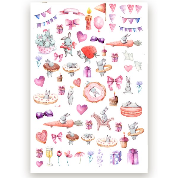 Эстетические наклейки для ежедневника