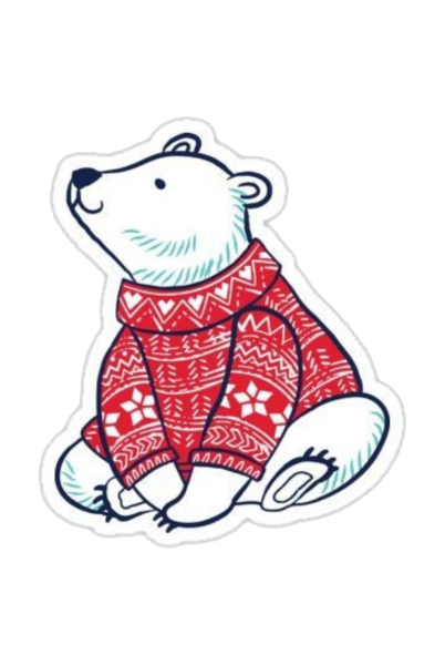 Медведь в шарфике