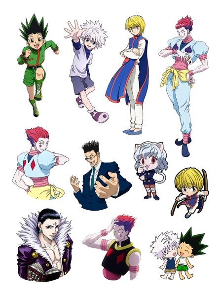 Стикеры Хантер х Хантер