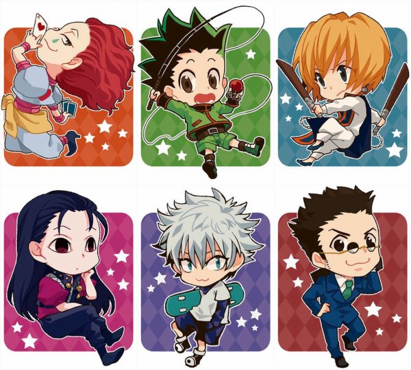 Чиби аниме Хантер х Хантер