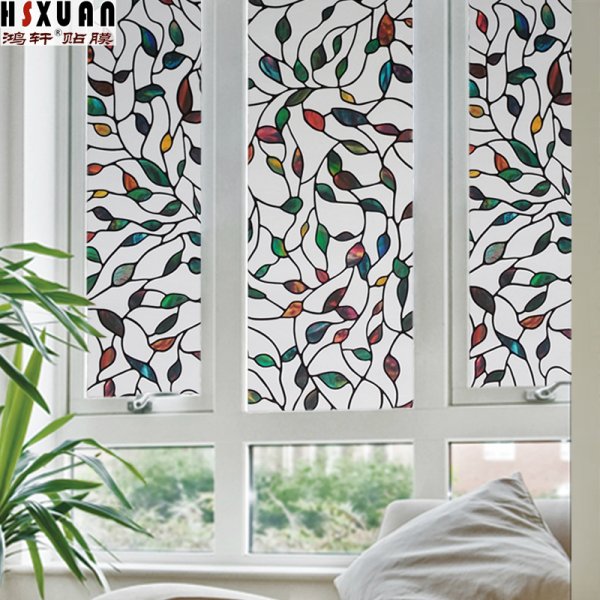 Плёнка на окна декоративная