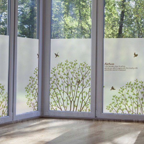 Наклейки на окна от солнца