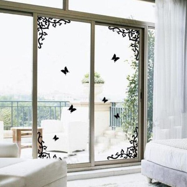 Виниловые наклейки на зеркало