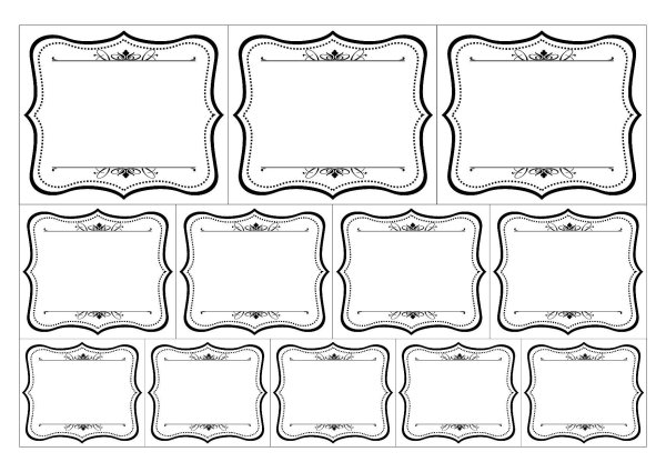 Красивые этикетки