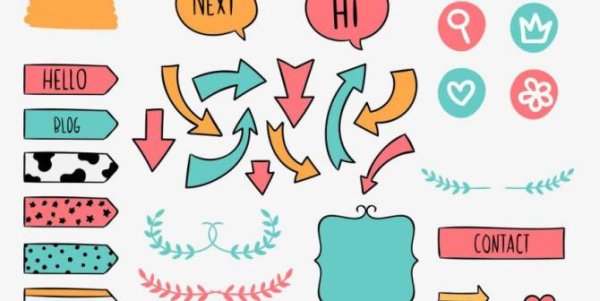 Стикеры для конспектов