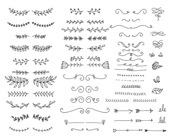 Красивые рамочки для конспектов