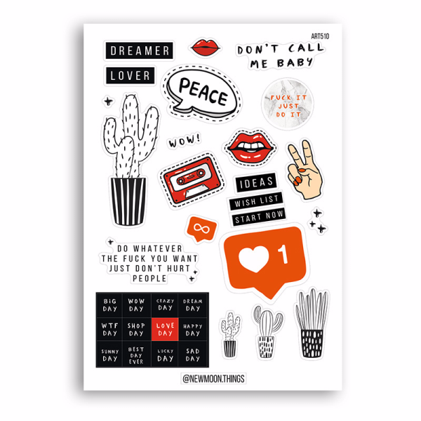 Наклейки для планера