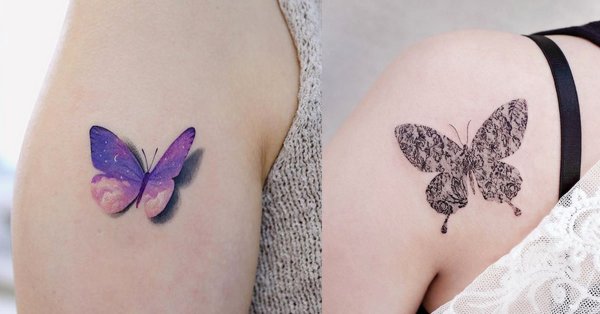 Тату хной бикини