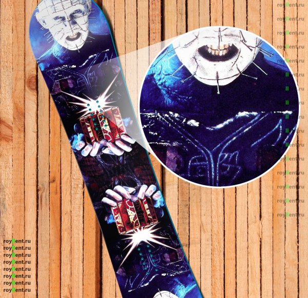 Наклейки аниме на сноуборде
