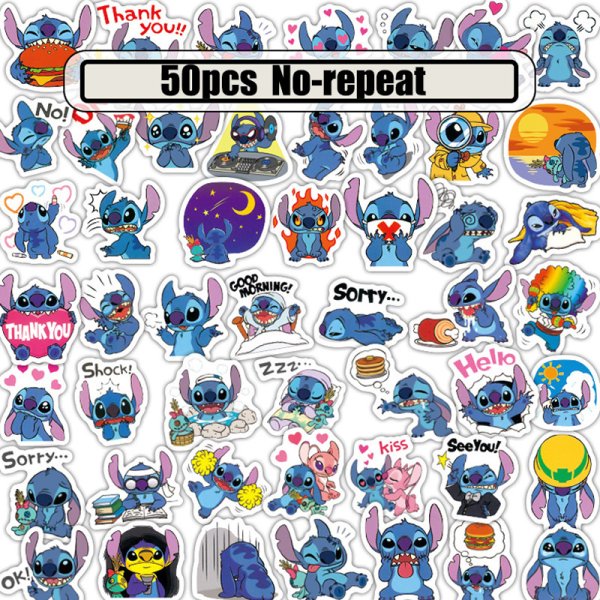 Набор стикеров Стич