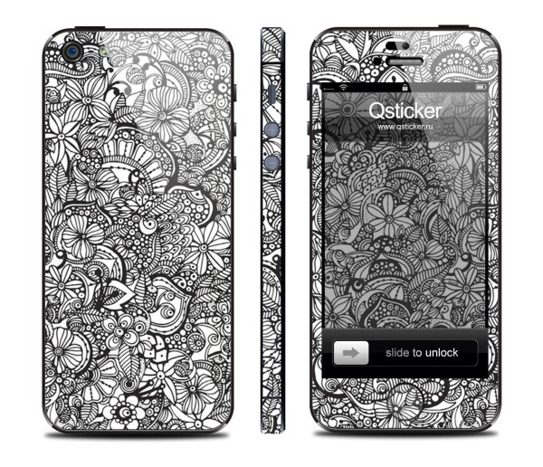 Наклейка на заднюю крышку телефона