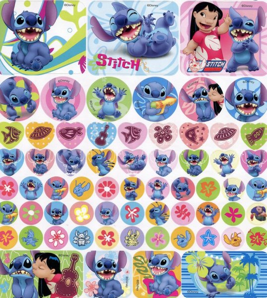 Идеи для наклеек со стичем