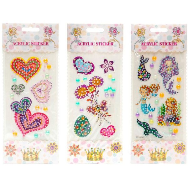 Наклейки стразы