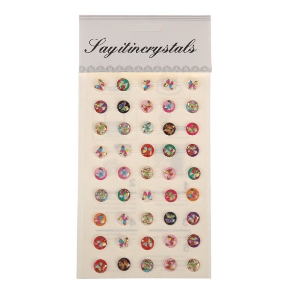 Наклейки-стразы акриловые