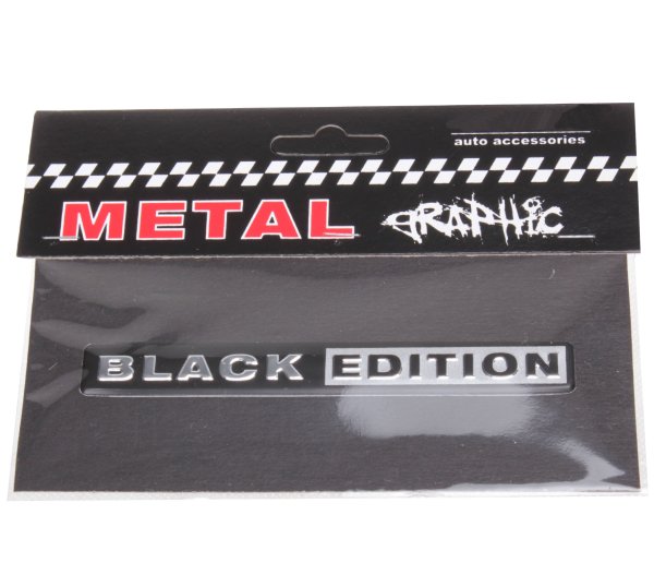 Шильдик Блэк эдишн