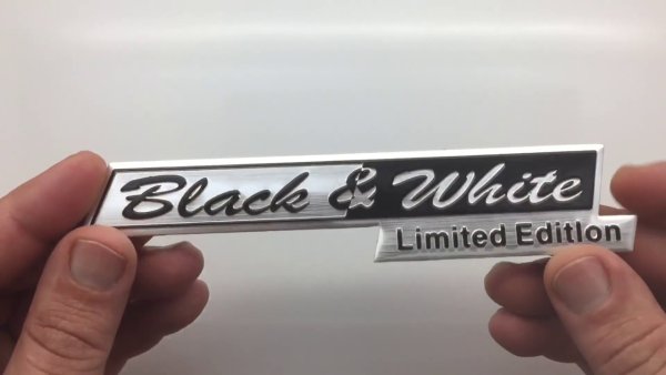 Шильдик Black Edition