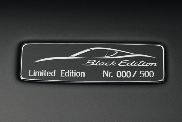 Шильдик Black Edition Веста