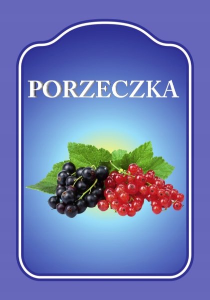 Этикетка наливка Смородиновая